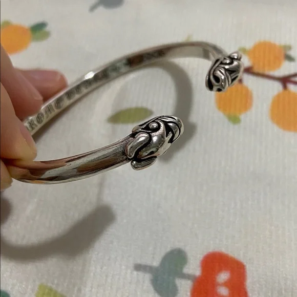 アクセサリー Chrome Hearts BANGLE DBL DOG CHROME HEARTS (クロムハーツ) 2024年 ダブルドッグ バングル(BANGLE